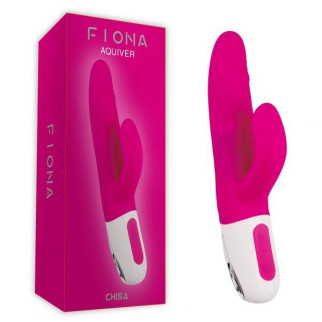 Рожевий мультишвидкісний вібратор Fiona Aquiver 18+ - Інтернет-магазин спільних покупок ToGether