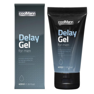 Заміщувальний гель для чоловіків CoolMann Delay Gel, 40 мл 18+ - Інтернет-магазин спільних покупок ToGether