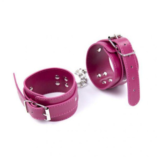 Rose red multi-studded tied handcuffs 18+ - Інтернет-магазин спільних покупок ToGether