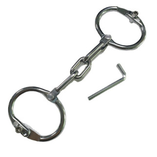 Oval Adjustable Alloy Handcuffs 18+ - Інтернет-магазин спільних покупок ToGether