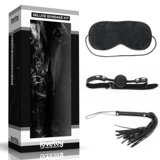 Набір для сексуальних бдсм ігор Deluxe Bondage Kit (маска, кляп, плеч) 18+ - Інтернет-магазин спільних покупок ToGether