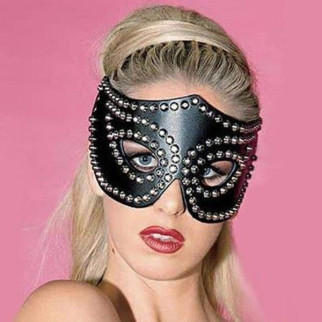 Чорна карнавильна маска кішки 18+ - Інтернет-магазин спільних покупок ToGether