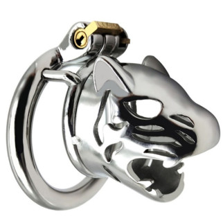 New ultra-small tiger head chastity cage B 18+ - Інтернет-магазин спільних покупок ToGether