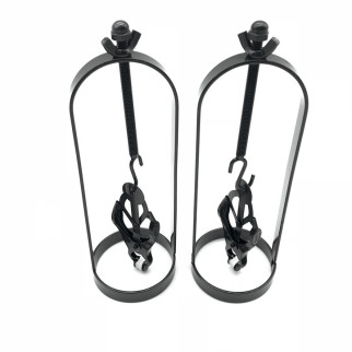 Stainless Steel Clover Clamp Nipple Stretcher (PAIR) BLACK 18+ - Інтернет-магазин спільних покупок ToGether