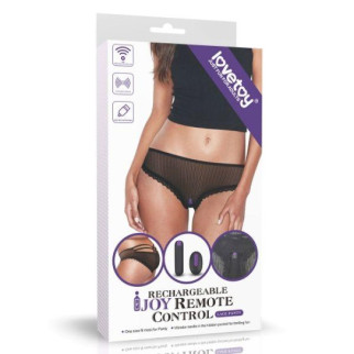 Трусики з вібратором IJOY Rechargeable Remote Control Lace Panty 18+ - Інтернет-магазин спільних покупок ToGether