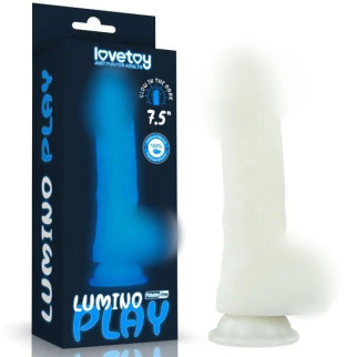 Фалоімітатор світний Lumino Play Silicone Dildo 7.5 18+ - Інтернет-магазин спільних покупок ToGether