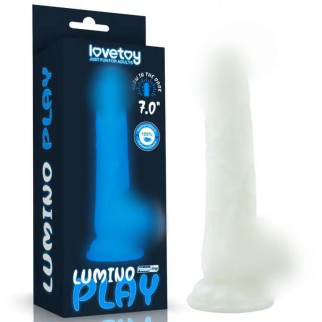 Фалоімітатор світний Lumino Play Silicone Dildo 7.0 18+ - Інтернет-магазин спільних покупок ToGether