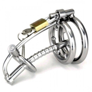 Sylum Locking Chastity Cage Prince‘s Wand Penis Prison with a Removable Head Ring 18+ - Інтернет-магазин спільних покупок ToGether