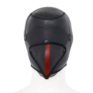 Неопренова бондажна маска чорна зі знімними елементами 18+ - Інтернет-магазин спільних покупок ToGether