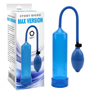 Блакитна вакуумна помпа для чоловіків Max Version 18+ - Інтернет-магазин спільних покупок ToGether