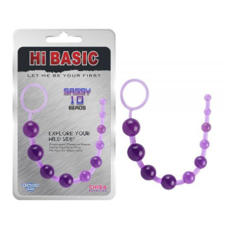 Фіолетові анальні намистини Sassy Anal Beads 18+ - Інтернет-магазин спільних покупок ToGether