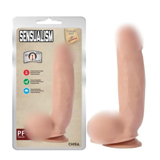 Фалоімітатор із мошоком на присосці Sensualism Flesh 18+ - Інтернет-магазин спільних покупок ToGether