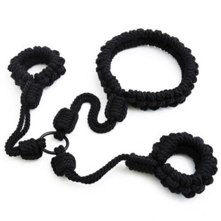 Бондажний комплект із мотузки для шиї та рук Rope Restraint Series 18+ - Інтернет-магазин спільних покупок ToGether