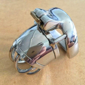 Stainless Steel Male Chastity Device / Stainless Steel Chastity Cage 18+ - Інтернет-магазин спільних покупок ToGether