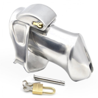 Standard Stainless Steel Male Chastity Cage Device Medium 18+ - Інтернет-магазин спільних покупок ToGether