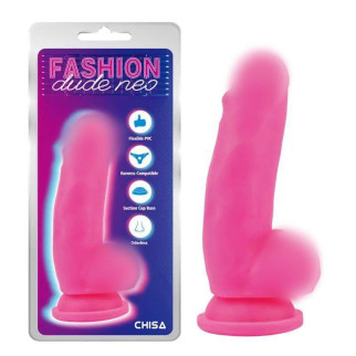 Фалоімітатор на присосці Dual Density Cock Dildo Pink 6.9 18+ - Інтернет-магазин спільних покупок ToGether