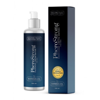 Масажне масло з феромонами PheroStrong Limited Edition for Men Massage Oil 18+ - Інтернет-магазин спільних покупок ToGether