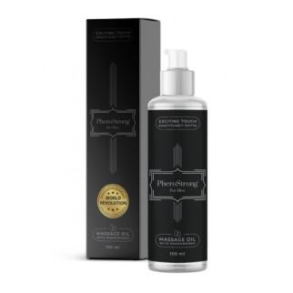 Масажне масло з феромонами PheroStrong for Men Massage Oil 18+ - Інтернет-магазин спільних покупок ToGether