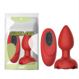 Анальний корок з пультом керування та підсвіткою Rainbow Light Rose Plug Red 18+ - Інтернет-магазин спільних покупок ToGether