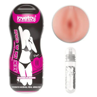 Мастурбатор-вагіна Sex In A Can Vagina Lotus Tunnel 18+ - Інтернет-магазин спільних покупок ToGether