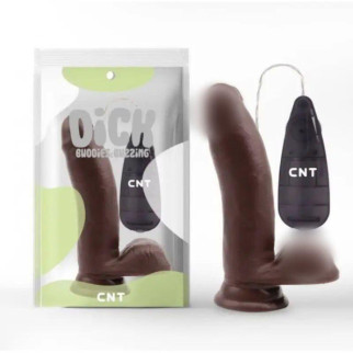 Вібратор на присоску з пультом керування Stud Realistic Vibrator Brown 6.7 18+ - Інтернет-магазин спільних покупок ToGether