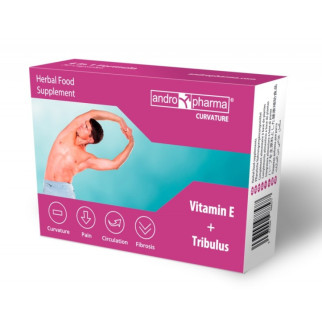 Препарат для корекції статевого члена Herbal Food Supplement Andropharma Curvature, 30 шт. 18+ - Інтернет-магазин спільних покупок ToGether