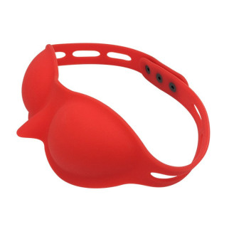 Силіконова червона бондажна маска Molding Eyepatch 18+ - Інтернет-магазин спільних покупок ToGether