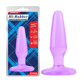 Фіолетовий анальний корок Beginners rock Plug 18+ - Інтернет-магазин спільних покупок ToGether