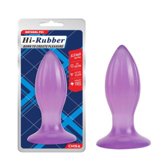 Фіолетовий анальний корок на присоску Butt Plug 6.5 18+ - Інтернет-магазин спільних покупок ToGether