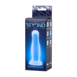 Анальна втулка світиться в темряві Beyond By Toyfa Namor Glow, водонепроникна, силікон 18+ - Інтернет-магазин спільних покупок ToGether