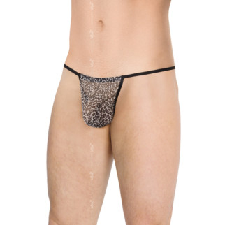 Чоловічі стрінги - Mens Thong 4531, grey panther, S-L  18+ - Інтернет-магазин спільних покупок ToGether