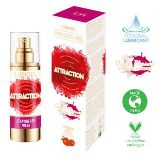 Рідкий вібратор - MAI Attraction Intimate Gel With Liquid Vibrator Effect Strawberry, 30 мл  18+ - Інтернет-магазин спільних покупок ToGether