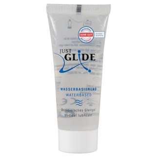 Лубрикант — Just Glide Waterbased, 20 мл 18+ - Інтернет-магазин спільних покупок ToGether