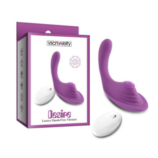 Подвійний вібростимулятор Desire Luxury Hands-Free Vibrator 18+ - Інтернет-магазин спільних покупок ToGether