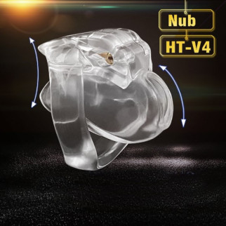 HT V4 Male Chastity Device Nub clear 18+ - Інтернет-магазин спільних покупок ToGether