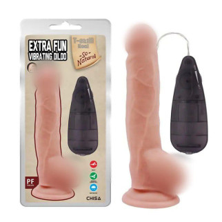 Тілесний вібратор на присосці з пультом Extra Fun Vibrating Dildo 18+ - Інтернет-магазин спільних покупок ToGether