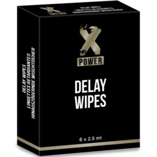 Серветки з пролонгувальним гелем XPower Delay Wipes, 6 шт. 18+ - Інтернет-магазин спільних покупок ToGether
