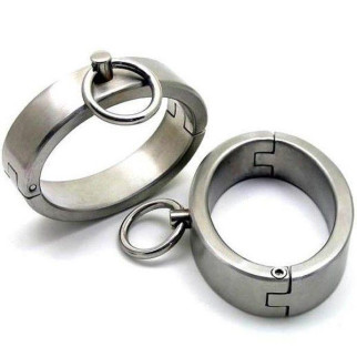 Чоловічі сталеві наручники 18+ - Інтернет-магазин спільних покупок ToGether