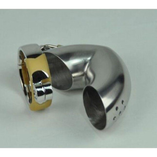 Plum blossom hole winding Male Chastity Device/ Stainless Steel Male Sprinkler Chastity Cage 18+ - Інтернет-магазин спільних покупок ToGether