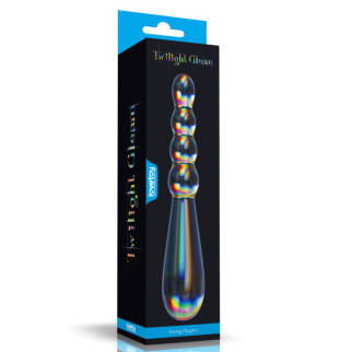 Скляний дилдо Twilight Gleam Glass Dildo Rising Ripples 18+ - Інтернет-магазин спільних покупок ToGether