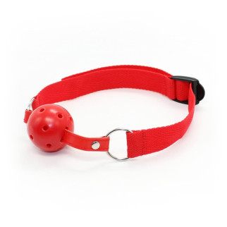 Бдсм-кляп червоний Knebel-Easy Breathable Ball Gag 18+ - Інтернет-магазин спільних покупок ToGether