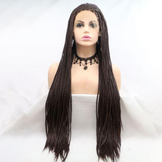 Перука ZADIRA холодний коричневий афрокоси жіноча довга 18+ - Інтернет-магазин спільних покупок ToGether