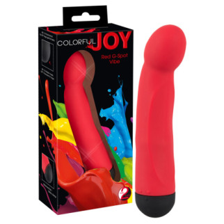 Вібратор Colorful Joy Red G-Spot  18+ - Інтернет-магазин спільних покупок ToGether