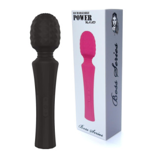 Вібромасажер Rechargeable Power Wand Black  18+ - Інтернет-магазин спільних покупок ToGether