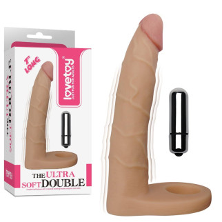 Насадка на член 7 The Ultra Soft Double Vibrating  18+ - Інтернет-магазин спільних покупок ToGether