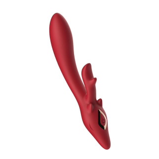 Hi-tech вібратор  Vibrator silicone 2*8 Red  18+ - Інтернет-магазин спільних покупок ToGether