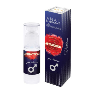 Анальний лубрикант з феромонами ANAL LUBRICANT WITH PHEROMONES ATTRACTION FOR HIM 50 ML  18+ - Інтернет-магазин спільних покупок ToGether