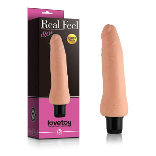 Вібратор DILDO 8'' REAL FEEL  18+ - Інтернет-магазин спільних покупок ToGether