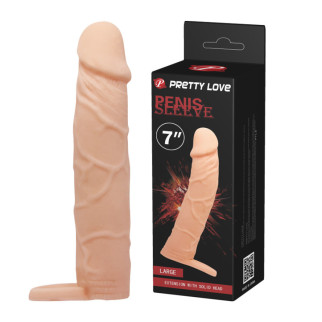 Насадка на пеніс PRETTY LOVE PENIS SLEEVE 7 LARGE  18+ - Інтернет-магазин спільних покупок ToGether