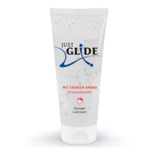 Лубрикант Just Glide Strawberry 200 ml  18+ - Інтернет-магазин спільних покупок ToGether